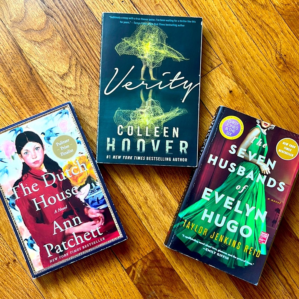 Verity, Dutch House, Seven Husband’s of Evelyn Hugo - Book Haul